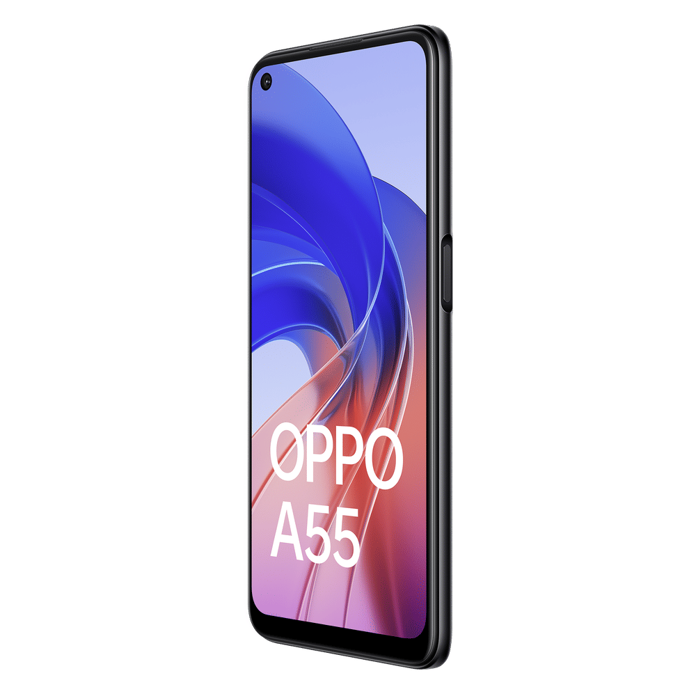 Buy OPPO A55 (6GB RAM, 128GB, Starry Black) Online - Croma